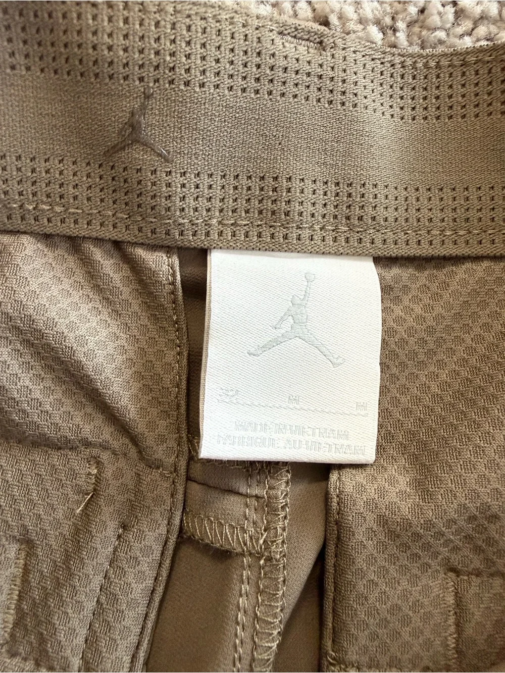 Jordan Sport Golf Pants Loose Fit Full Length Olive Gray HV4769-040 Mens Size 32
